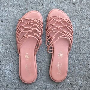 Seychelles Authentic Slide Sandals size 10 Rose Pink